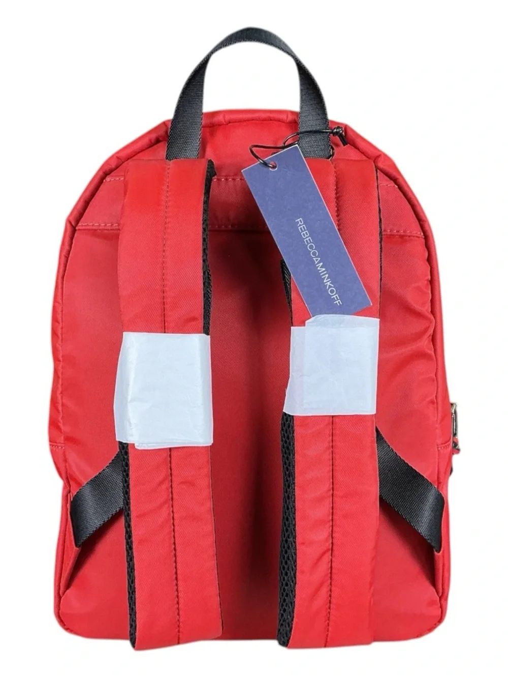 Rebecca Minkoff Backpack Red Nylon Gorpcore Utility Minimalist Streetwear NWT